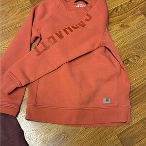 Carhartt woman’s coral sweatshirt